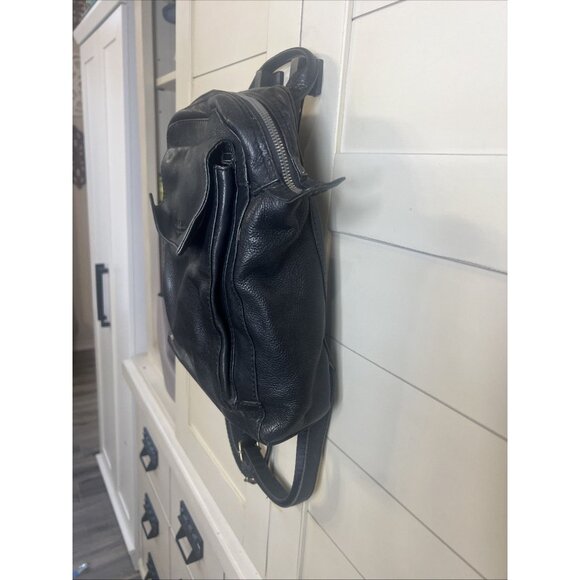 American Leather Company Genuine Super Soft Leather Backpack Classic Black main image 15